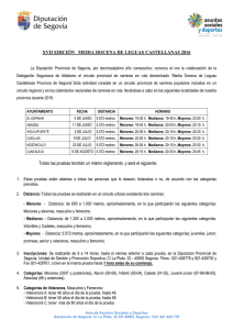 Convocatoria "Media Docena de Leguas 2016"