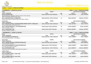 grado en historia - Facultad de Filosofía y Letras
