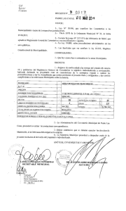 Municipalidades ¿entro de la respectivas jurisdicciones. 2.— Títo.lo