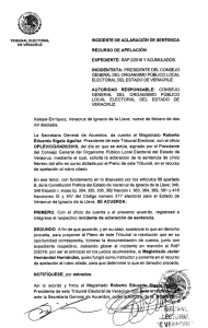 NOTIFÍQUESE, por estrados. Así lo acordó y firma el Magistrado