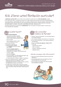 Fibrilación auricular - Guía práctica de la SALUD