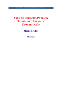 area de derecho público teoría del estado y constitución