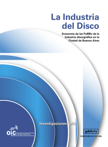 La industria del disco - "Transformaciones del Sector Musical