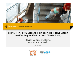 Crisi, Descens social i Xarxes de Confiança