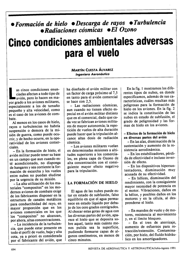 cuales son las condiciones ambientales