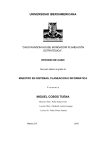 Caso Random House Mondadori - Universidad Iberoamericana