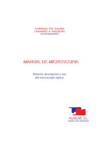 Manual de microscopía - Junta de Comunidades de Castilla
