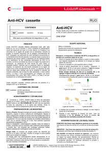 Anti-HCV cassette Anti-HCV
