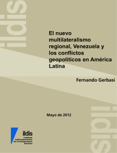 El nuevo multilateralismo regional, Venezuela y los cambios