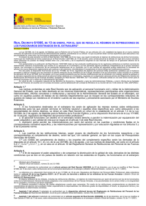 real decreto 6/1995, de 13 de enero, por el que se regula el régimen