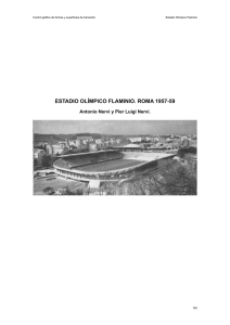 estadio olímpico flaminio. roma 1957-59
