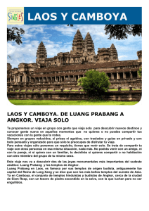 laos y camboya. de luang prabang a angkor. viaja solo