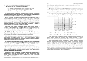 MATRICES DE CELDAS CONFIGURABLES Y1 = c + d.a + b.a Y2