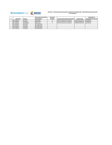 No MUNICIPIO CEDULA RESULTADO EVALUACION DE