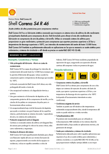 Shell Corena S4 R 46 - Lubricación industrial