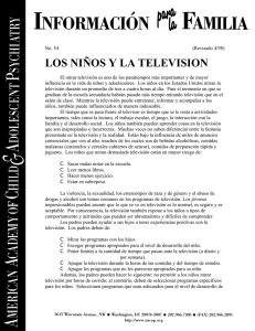 LOS NIÑOS Y LA TELEVISION