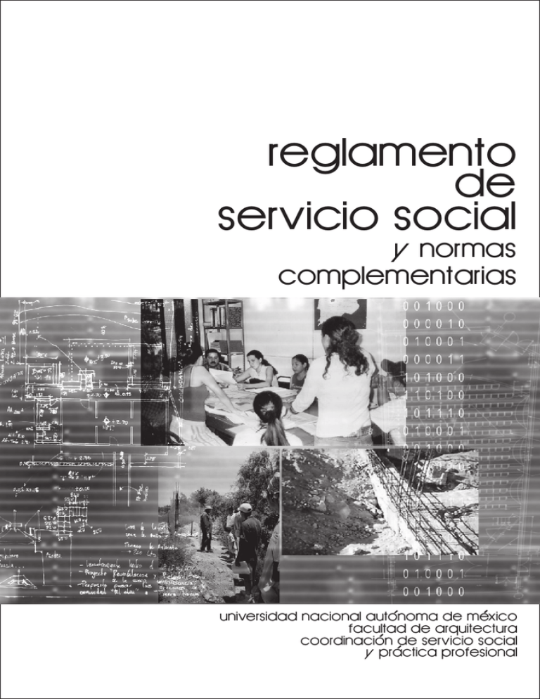 Reglamento De Servicio Social De La Facultad De Cidi 9438