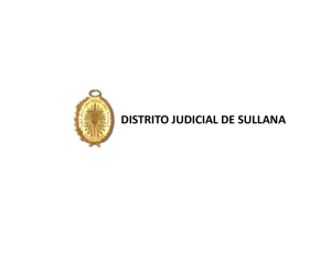 DISTRITO JUDICIAL DE SULLANA