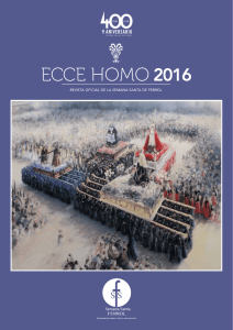 "Ecce Homo" 2016 - Junta General de Cofradías