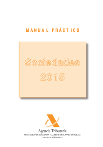 Manual práctico: Sociedades 2015