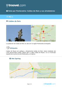 Ruta por Pontevedra: Caldas de Reis y sus alrededores