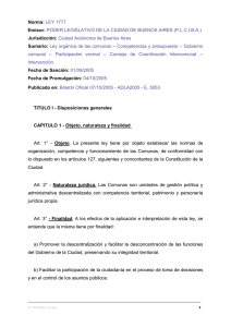 Norma: LEY 1777 Emisor: PODER LEGISLATIVO DE LA CIUDAD