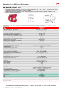 Datos técnicos: DEHNventil® modular DV M TT 2P 255 (951 110)