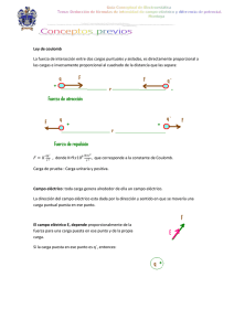 Deducción de Fórmulas Electrostáticas.