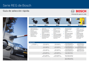 Serie REG de Bosch - Bosch Security Systems