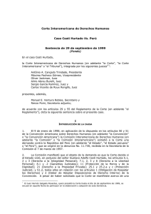 Corte Interamericana de Derechos Humanos Caso Cesti Hurtado Vs