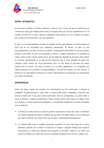 www.kenwakai.org REIGI (ETIQUETA) APARIENCIA