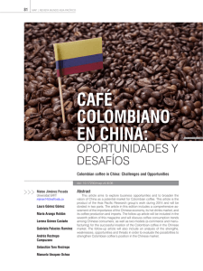Café colombiano en China: oportunidades y desafíos