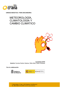 Meteorología, climatología y cambio climático: para secundaria