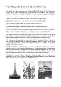 Preguntes sobre el text de La Tour Eiffel