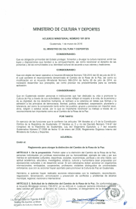 Acuerdo 187-2016 Reglamento para otorgar la distinción del