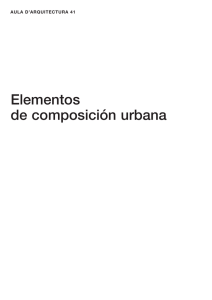 Elementos de composición urbana - DUOT