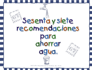 67 recomendaciones.indd - Instituto Mexicano de Tecnología del Agua