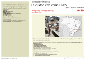 Programa favelas-barrios