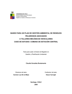 Gonzalez Claudia - Magíster en Gestión y Planificación Ambiental