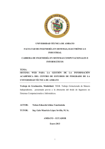 universidad técnica de ambato facultad de ingeniería en sistemas