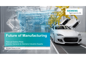 Siemens Days - Future of Manufacturing
