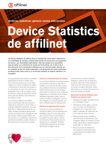 Device Statistics de affilinet