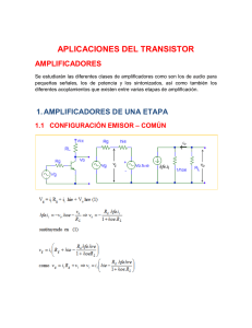 Aplicaciones transistor