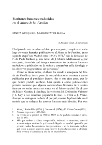 pdf Escritores franceses traducidos en el "Museo de las Familias"