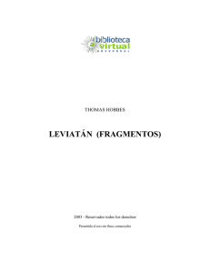 leviatán (fragmentos) - Biblioteca Virtual Universal