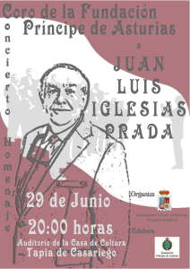 Homenaje a Juan Luis Iglesias Prada