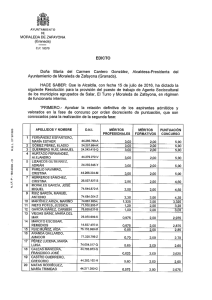 Page 1 AYUNTAMIENTO OE MORALEDA DE ZAFAYONA (Granada