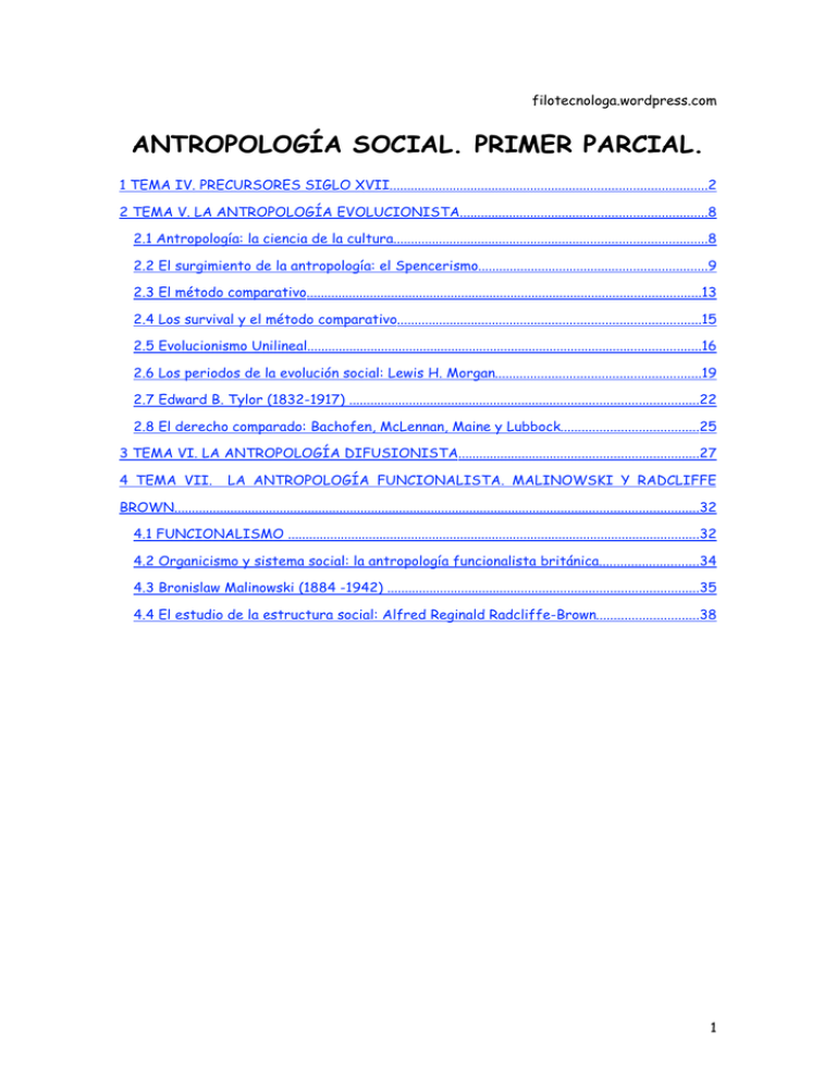 Antropología Social_Primer Parcial