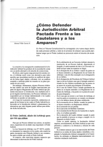 ¿Cómo Defender la Jurisdicción Arbitral Pactada Frente a las