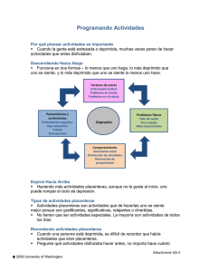 Behavorial Activation Worksheet (Spanish) - Vital
